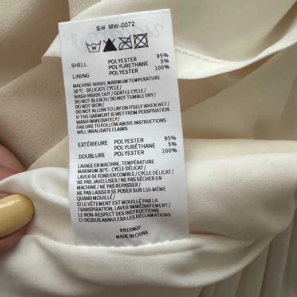 IVORY NWT Malbon Women's Golf Dress size 4 - Picture 9 of 9